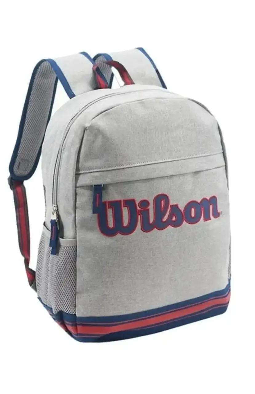 Mochila Wilson gris y negra - miniatura 5