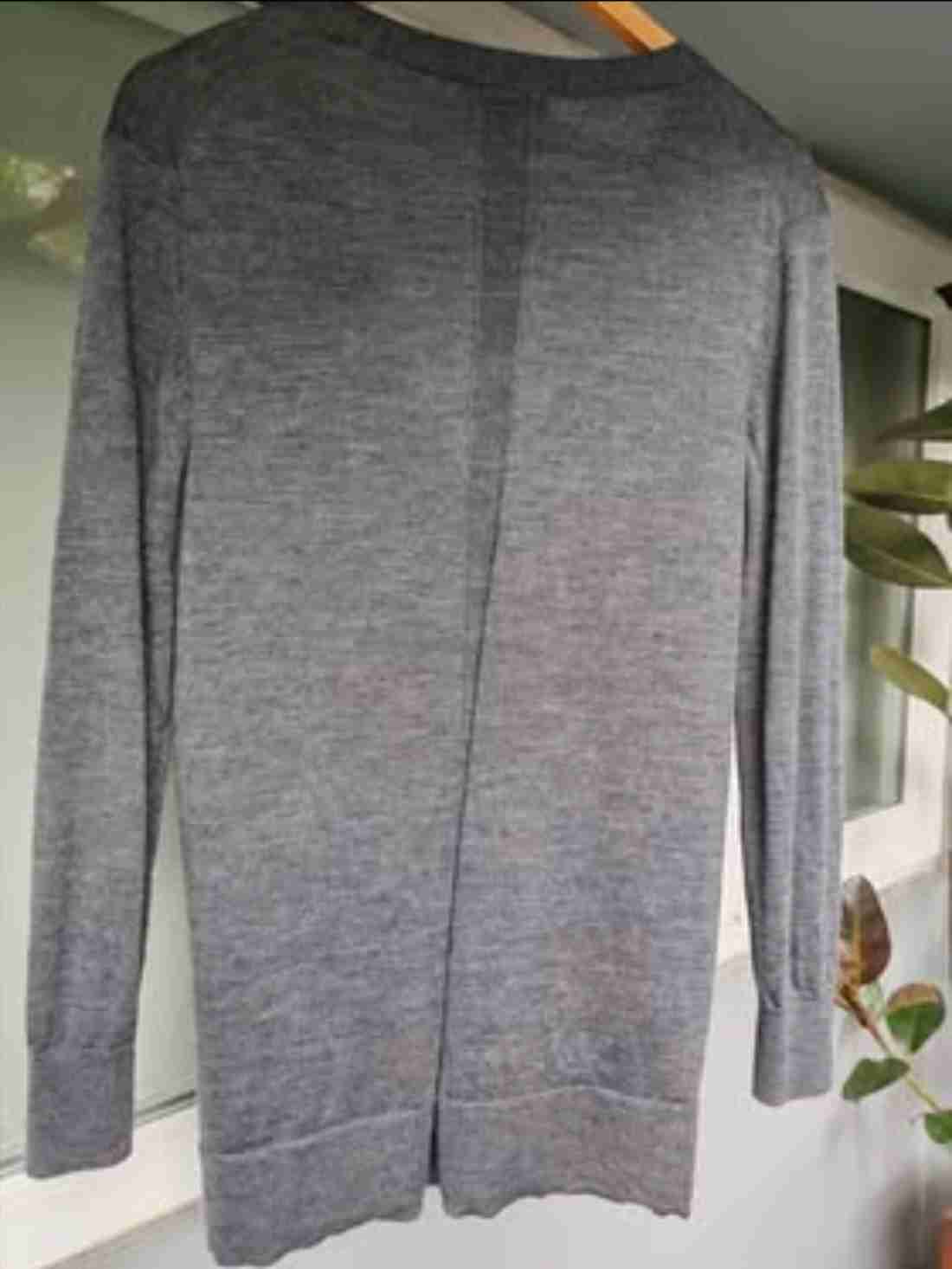 Chaleco de mujer Banana Republic gris - miniatura 5