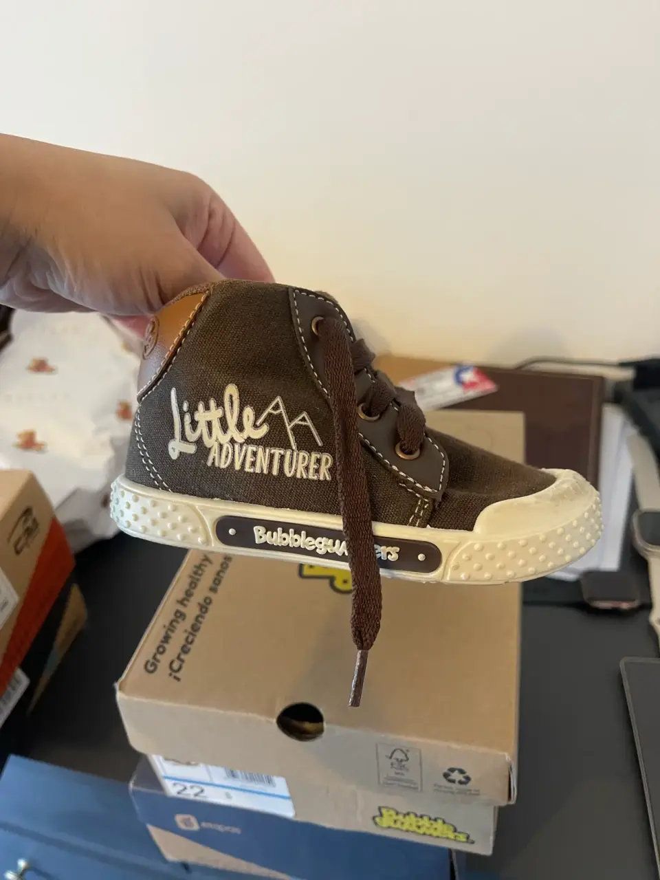 Botines "Little Adventurer" marrones - miniatura 3