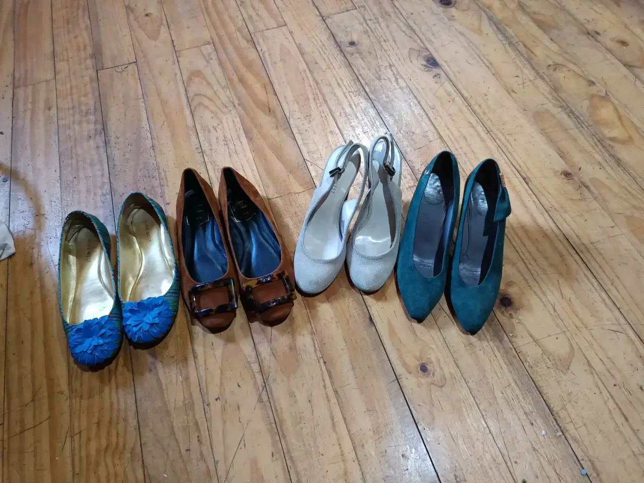Lote de zapatos de mujer variados