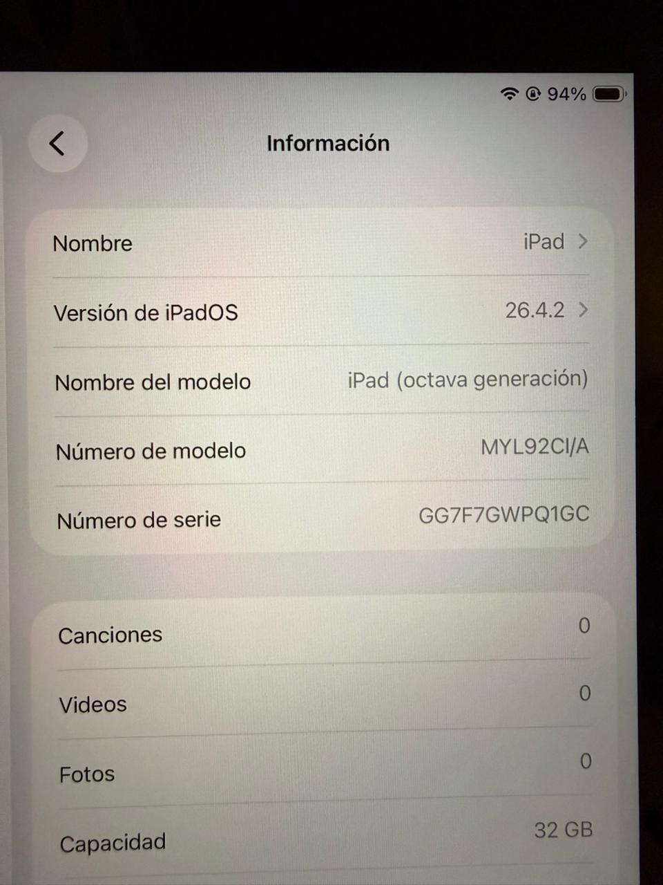 Ipad octava generación - miniatura 2
