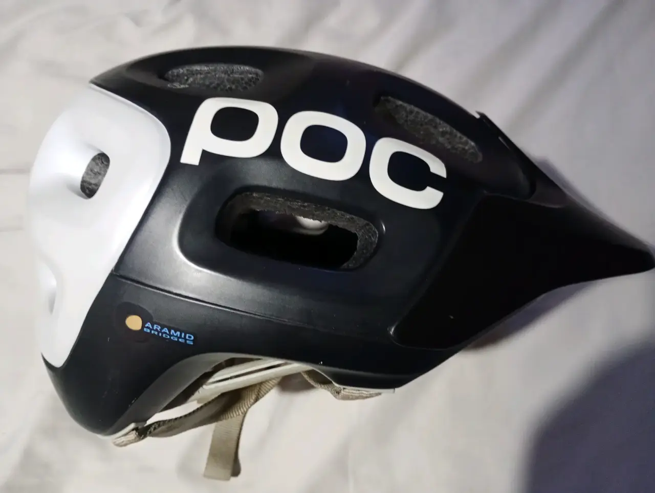 Casco de bicicleta POC negro - miniatura 1