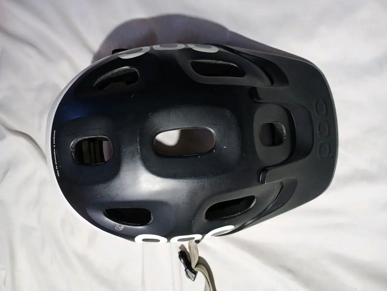 Casco de bicicleta POC negro - miniatura 2