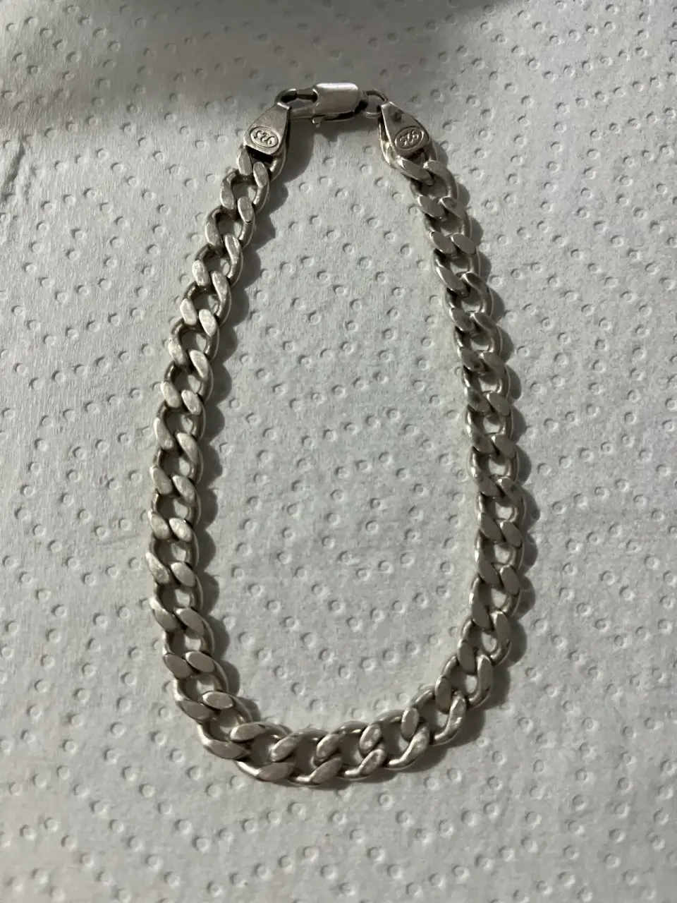 Pulsera de plata gruesa - miniatura 1