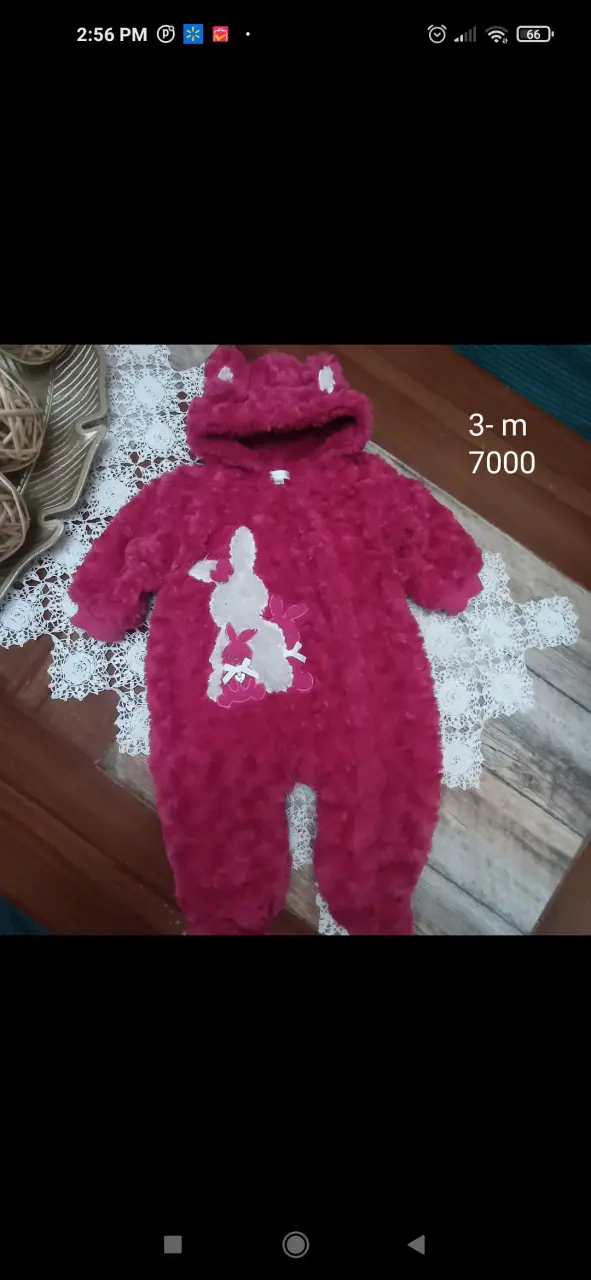 Enterito bebé morado con unicornios - miniatura 3