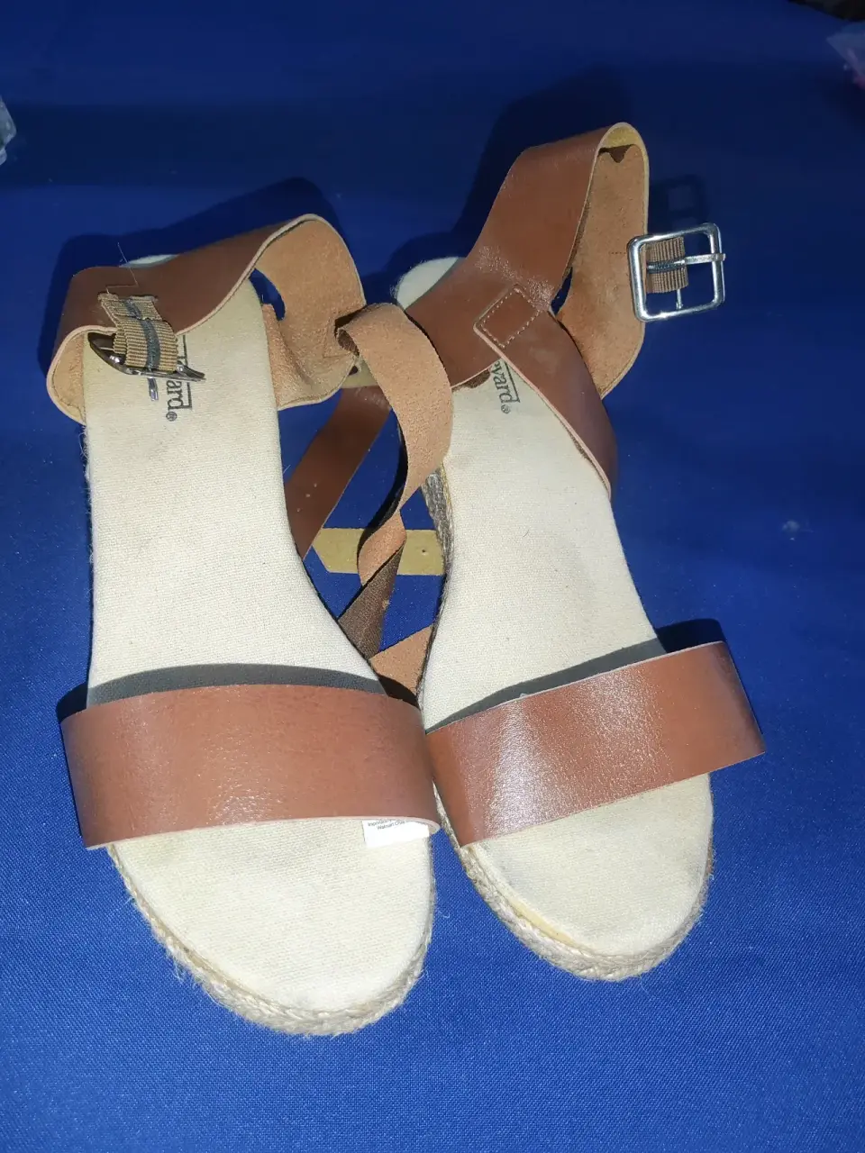 Sandalias plataforma marrón - miniatura 3
