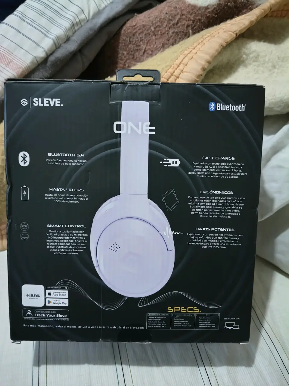 Auriculares Sleve One 💜 - miniatura 4