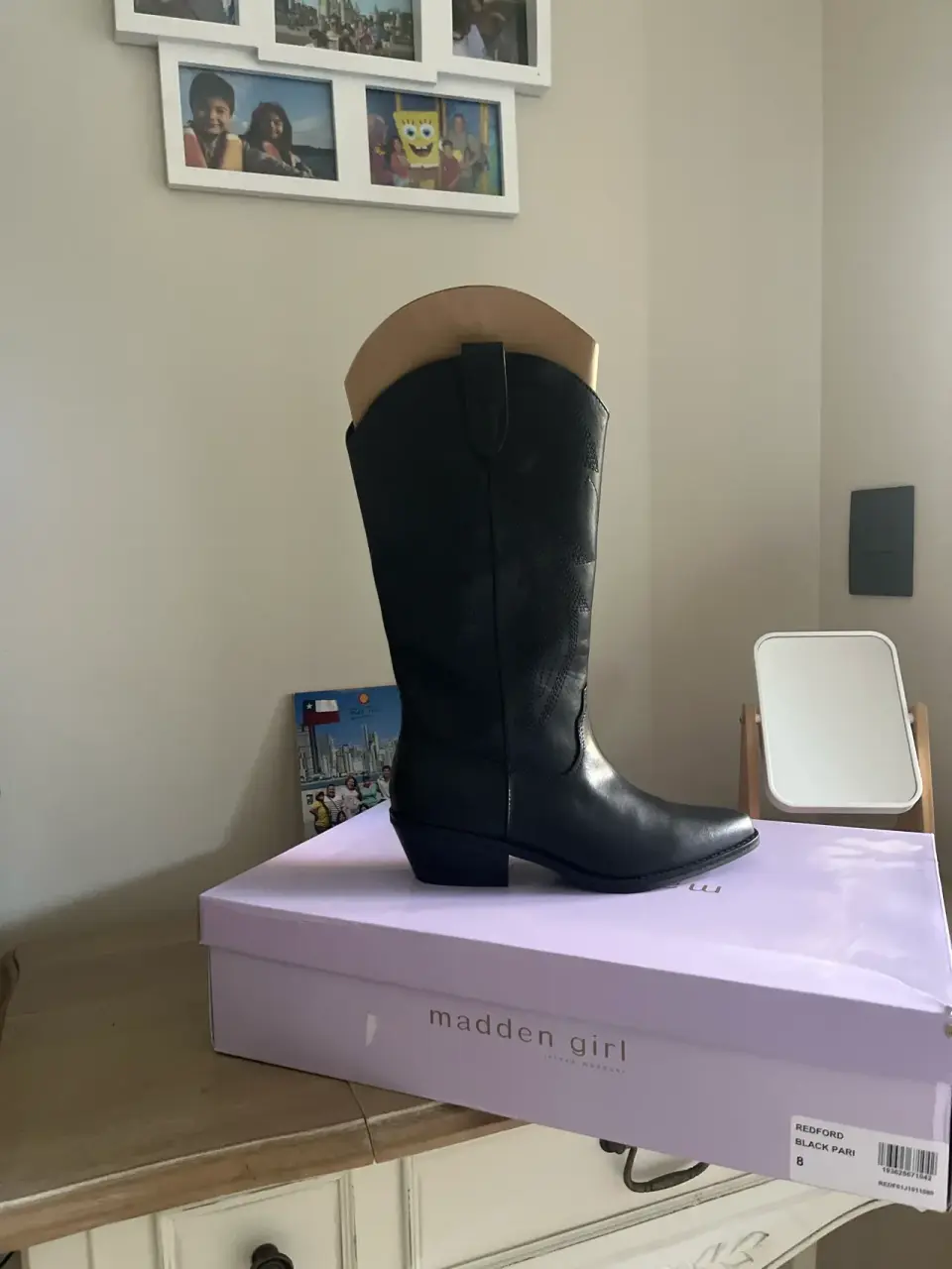 Botas negras Madden Girl - miniatura 1