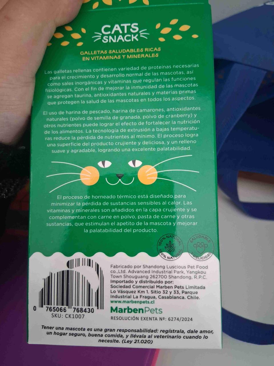 Galletas para gatos MarbenPets - miniatura 2