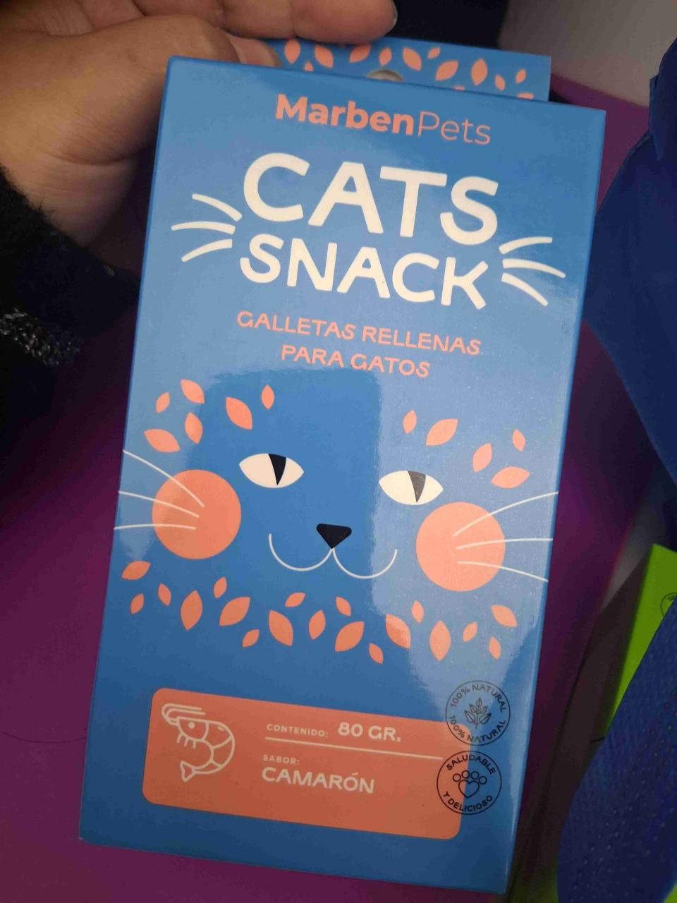 Snack para gatos sabor camarón - miniatura 1