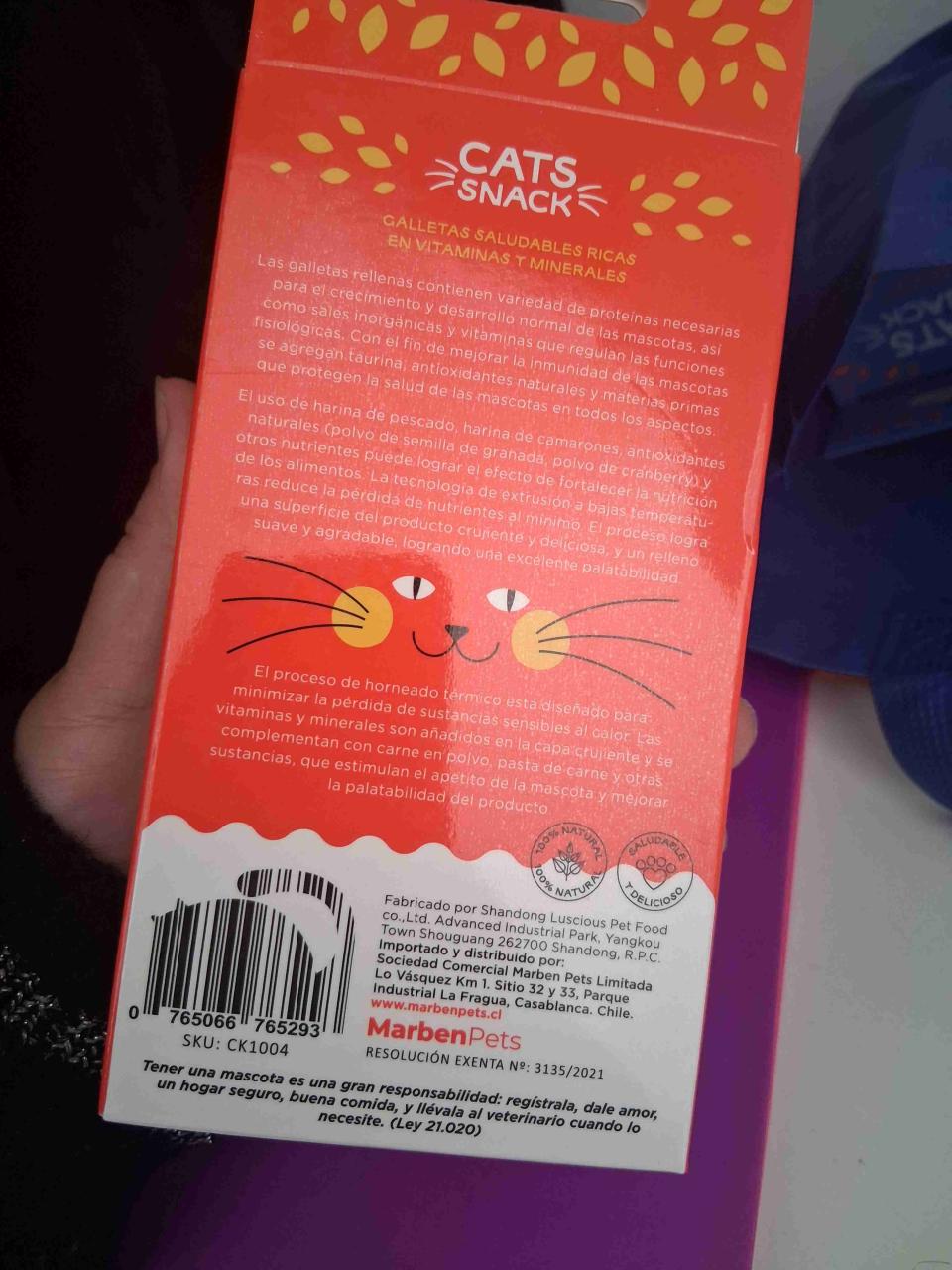 Snacks para gatos MarbenPets - miniatura 2