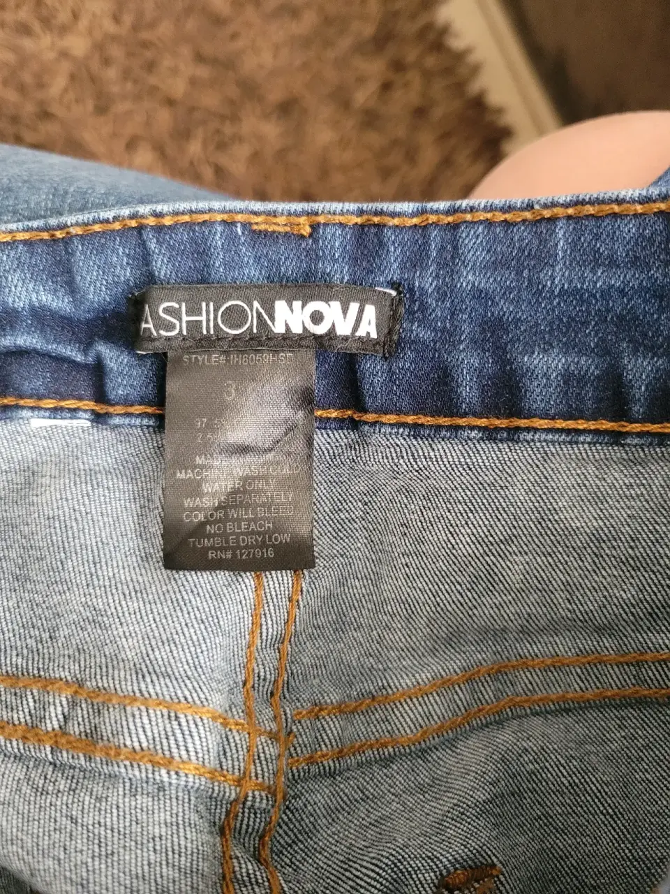 Jeans azul desgastados - miniatura 3