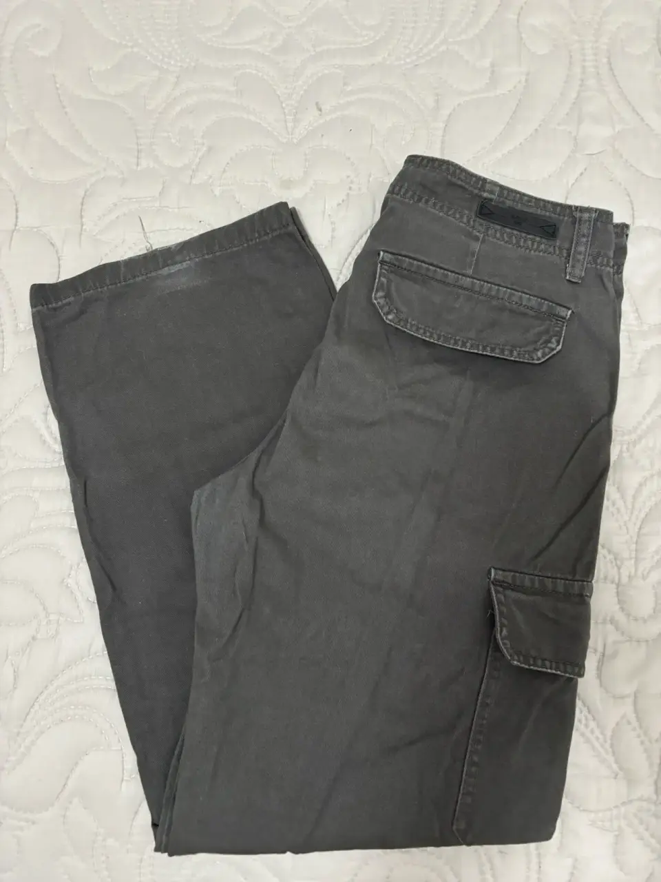 Pantalones cargo grises - miniatura 4