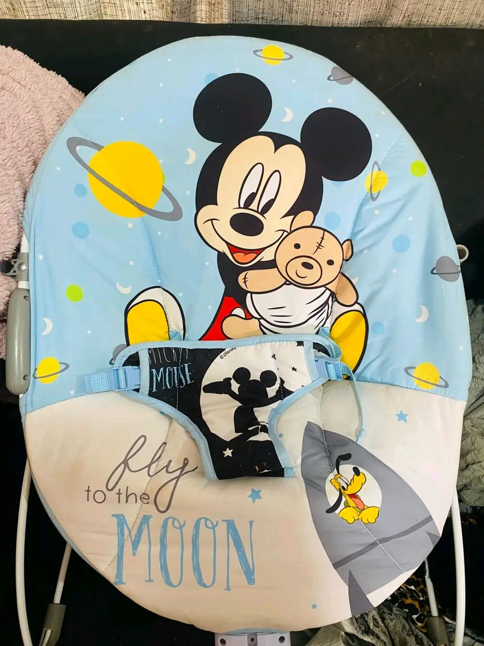 Silla mecedora para bebé Mickey Mouse - miniatura 1