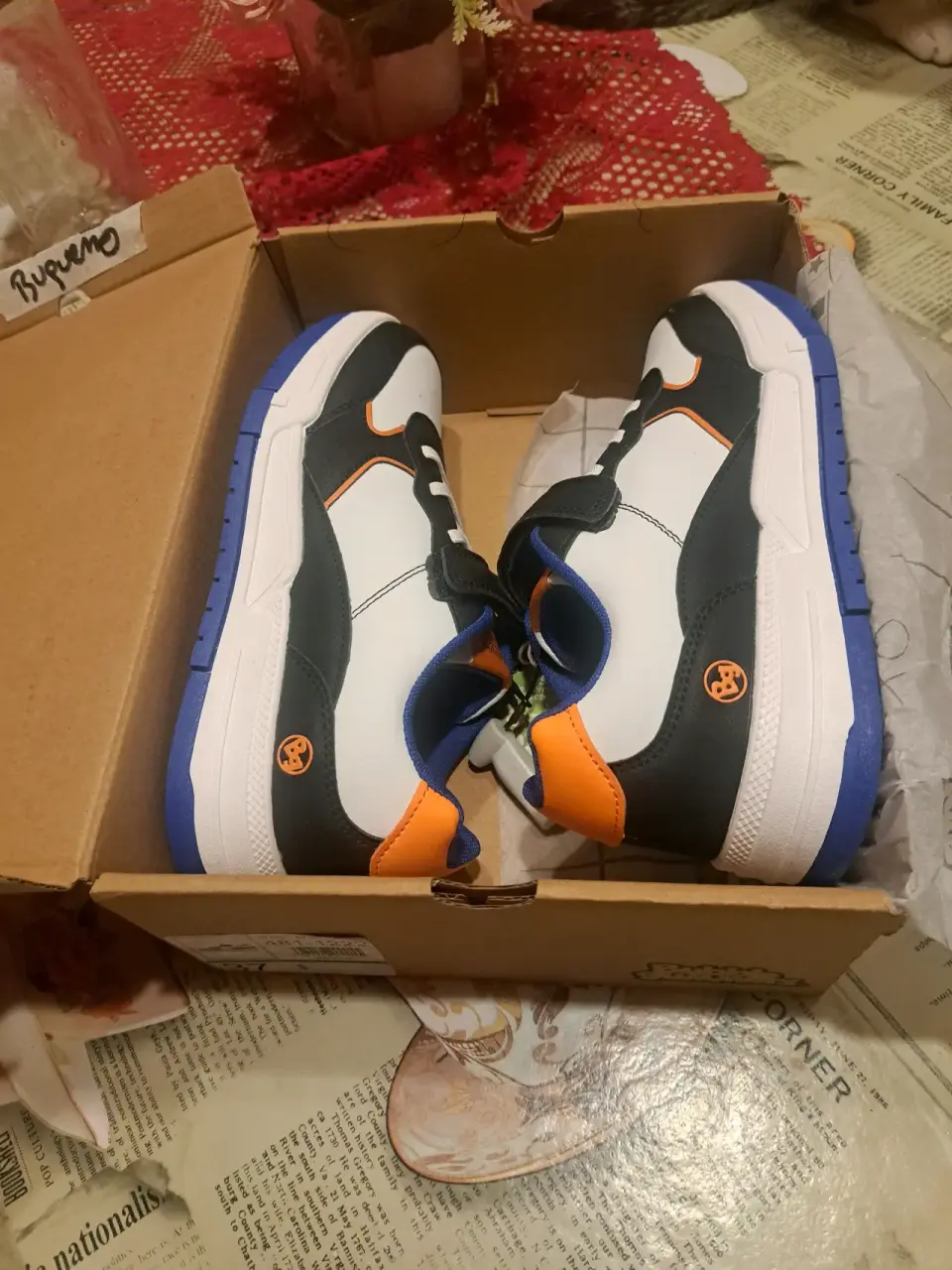Zapatillas Bubble Gummers blancas y negras - miniatura 3