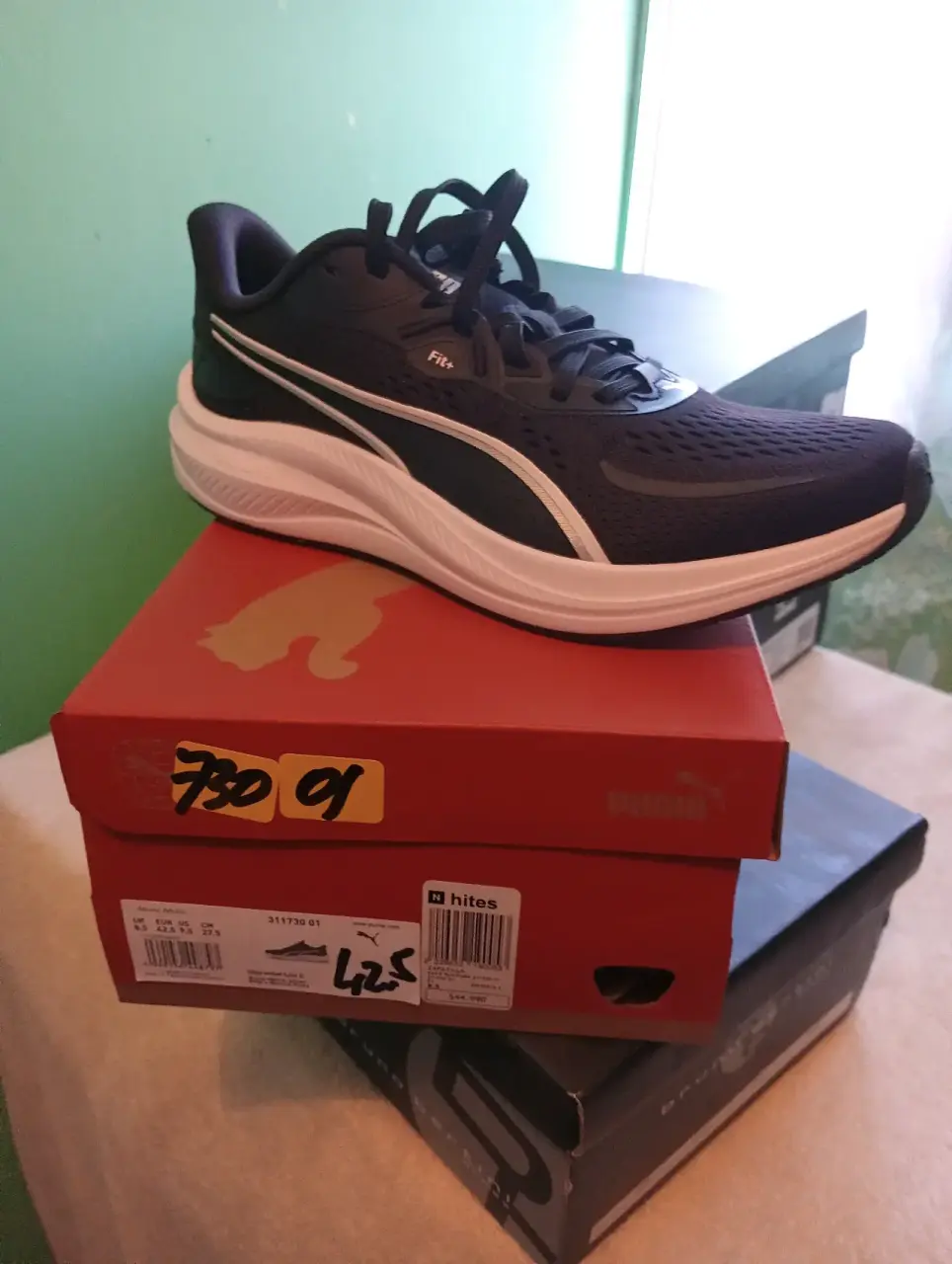 Zapatillas deportivas negras Puma - miniatura 2