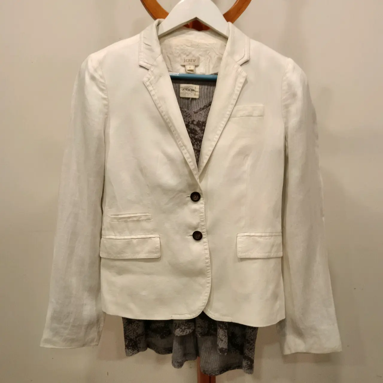 Blazer Marfil Talla 6 =Chile S/M - miniatura 1