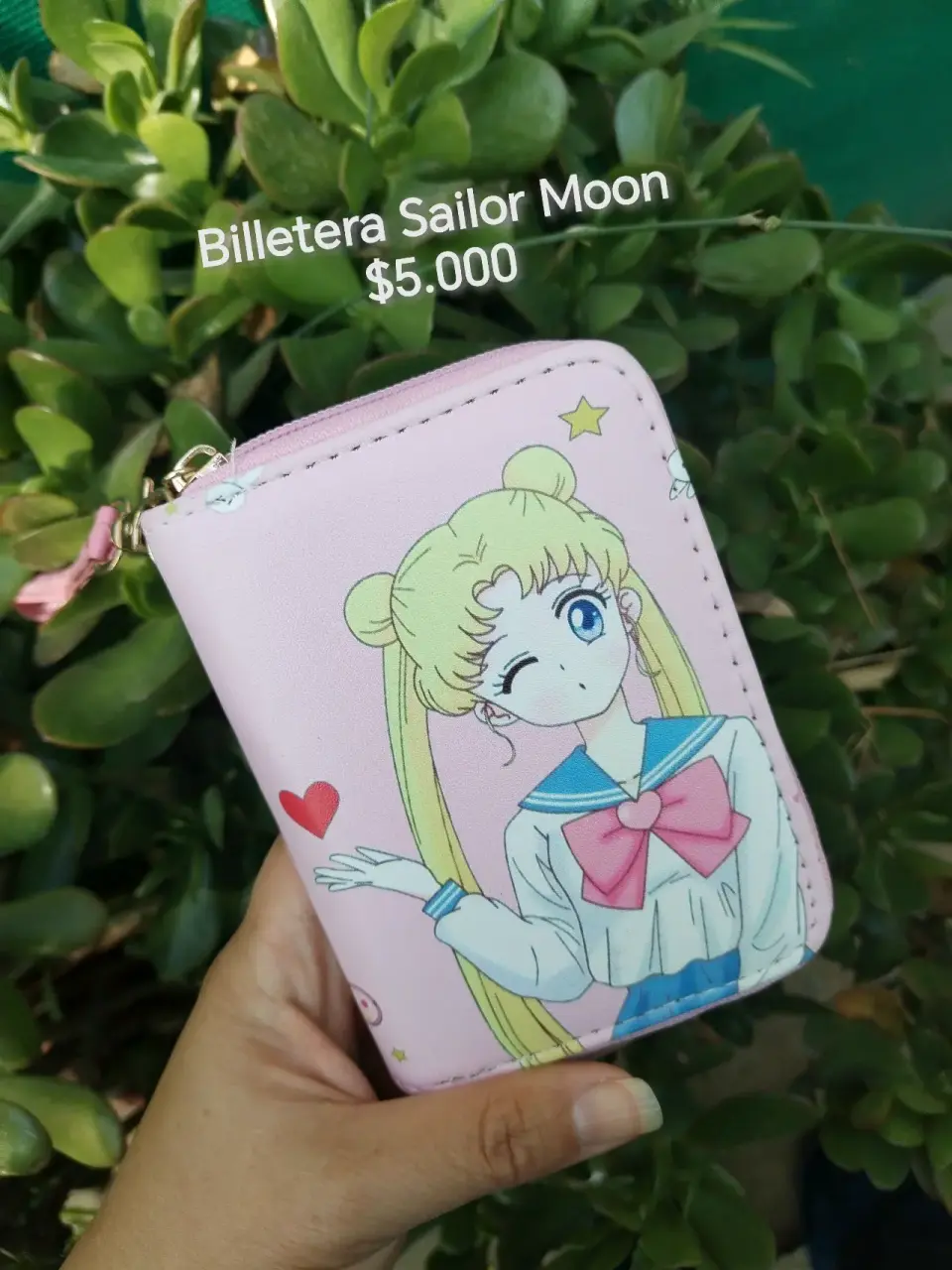 Billetera Sailor Moon rosa
