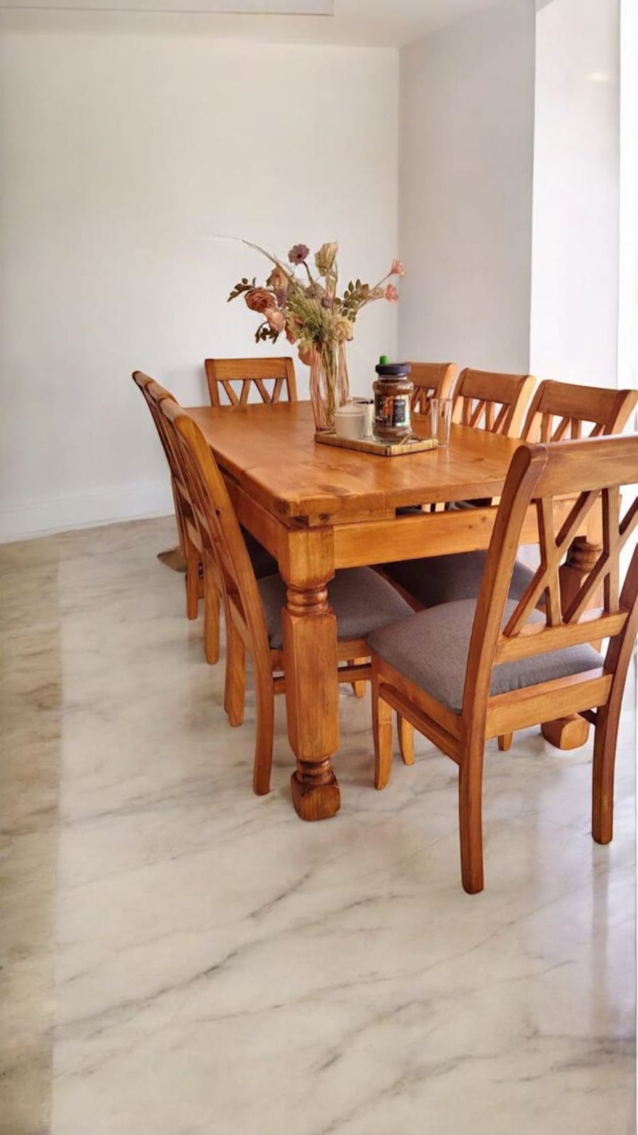 Juego de comedor de madera - miniatura 1
