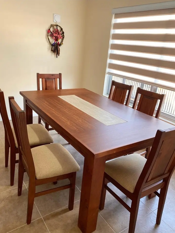 Juego de comedor de madera - miniatura 2
