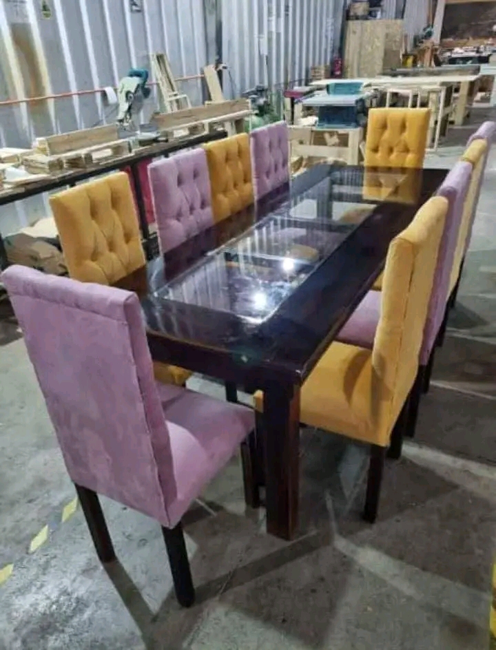 Juego de comedor de madera - miniatura 3