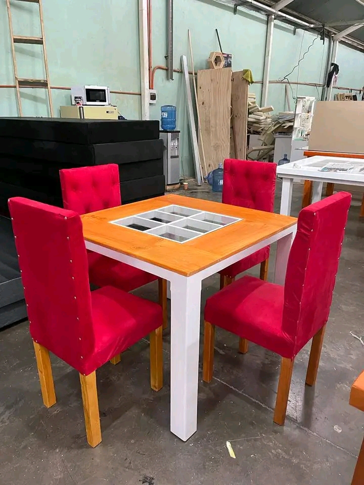 Juego de comedor de madera - miniatura 5