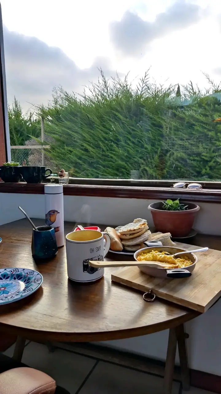 Mesa comedor plegable de ambos lados - miniatura 2