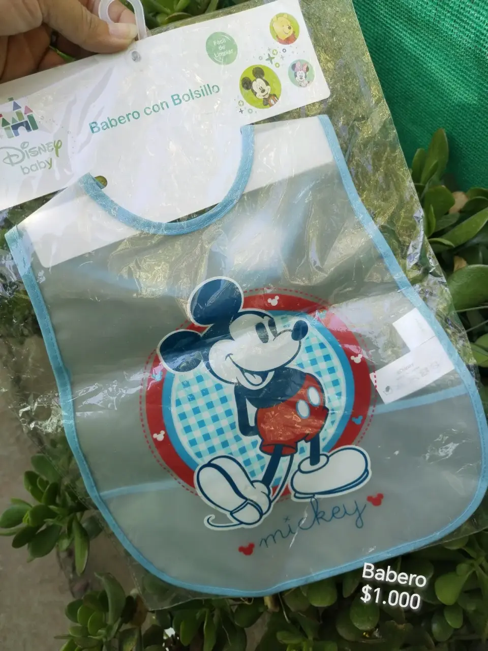 Babero Disney Baby Minnie o Mickey - miniatura 2