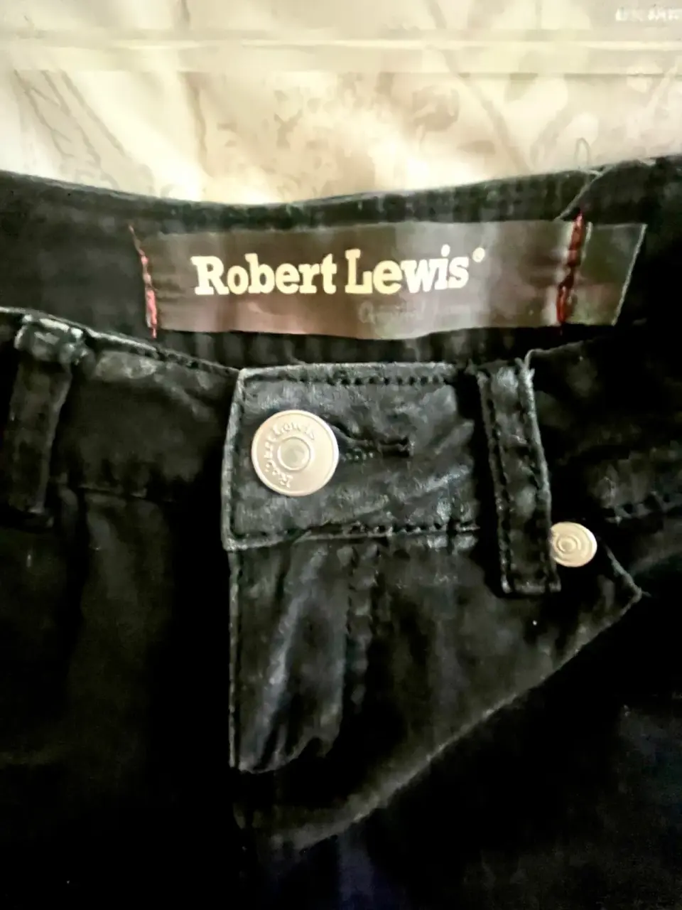 Jeans negros Robert Lewis - miniatura 1