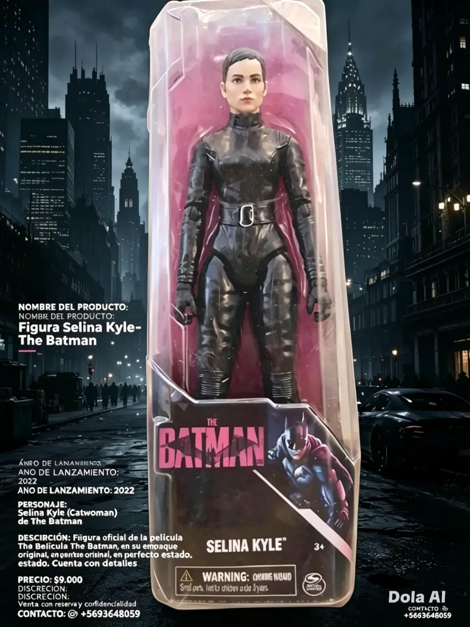 Figura Selina Kyle - The Batman