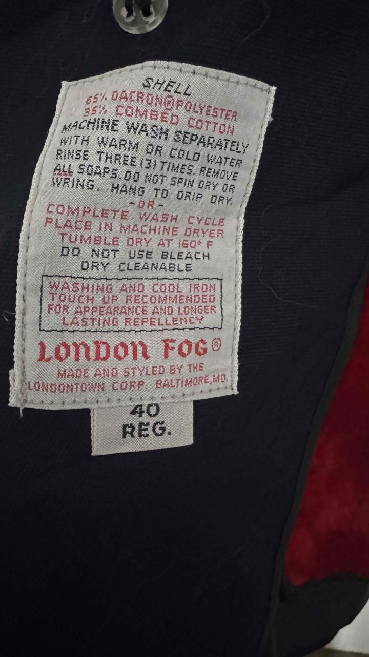 Abrigo vintage marca London Fog - miniatura 4