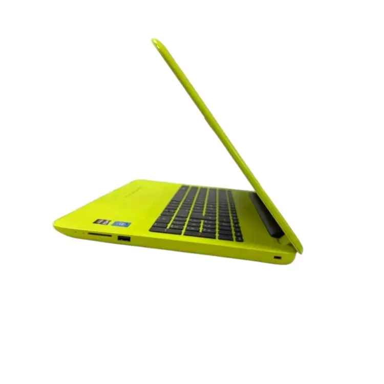 Laptop HP color amarillo - miniatura 3