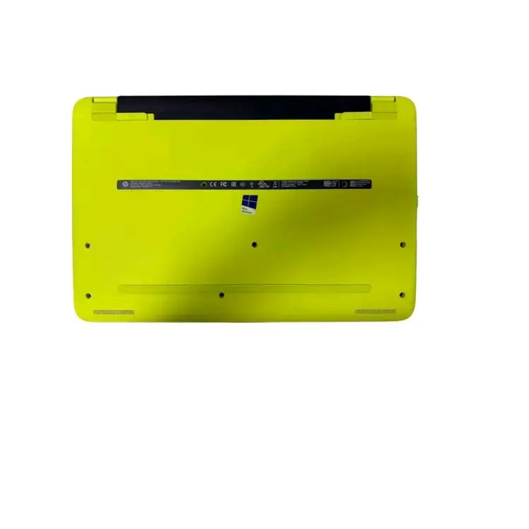 Laptop HP color amarillo - miniatura 4