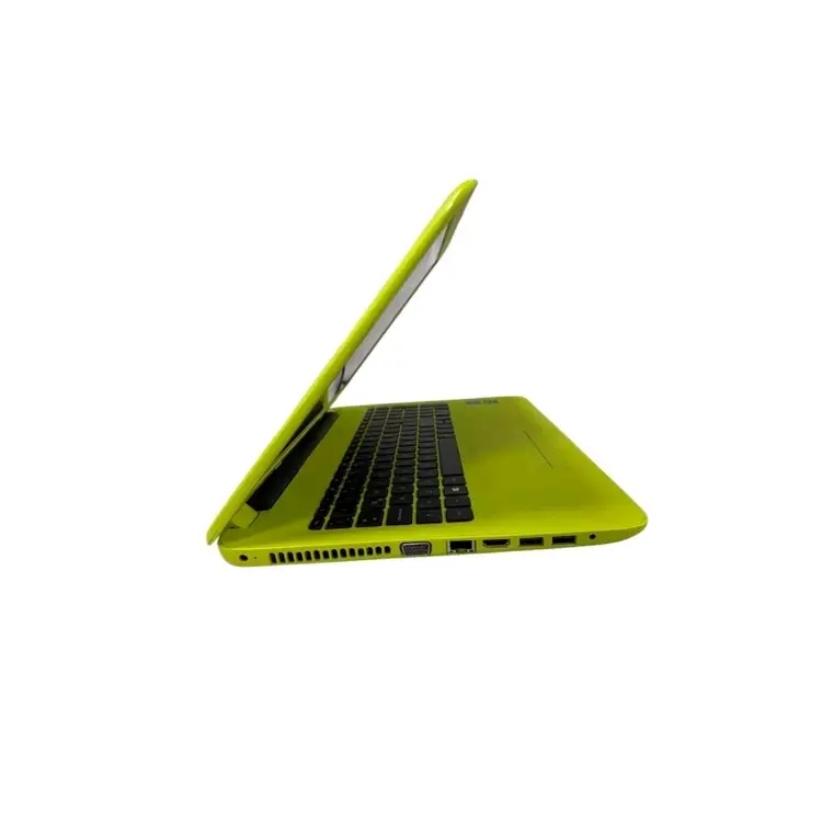 Laptop HP color amarillo - miniatura 6