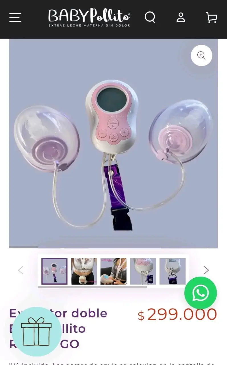 Extractor doble BabyPollito - miniatura 1