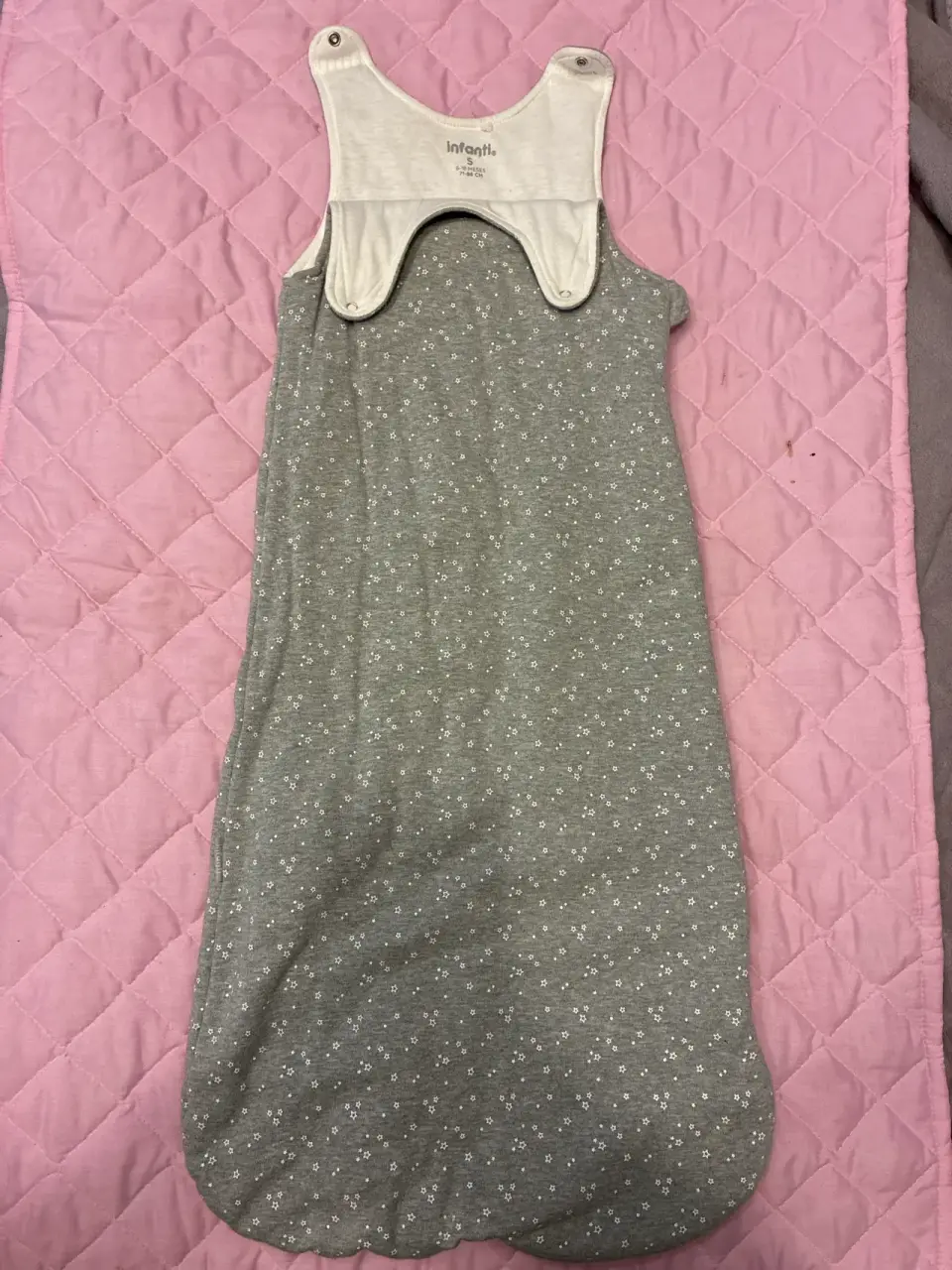 Saco de dormir infantil gris - miniatura 1