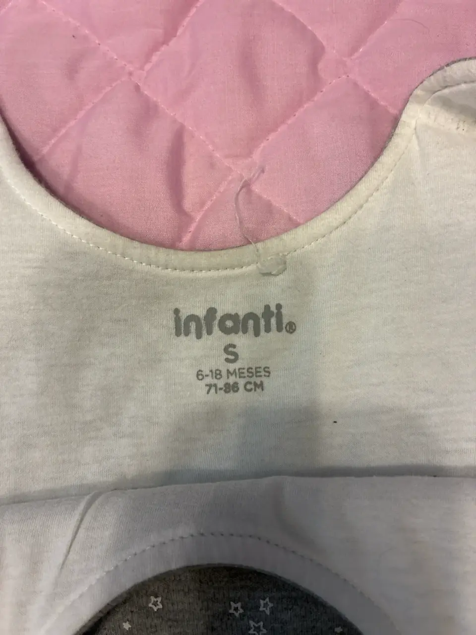 Saco de dormir infantil gris - miniatura 2