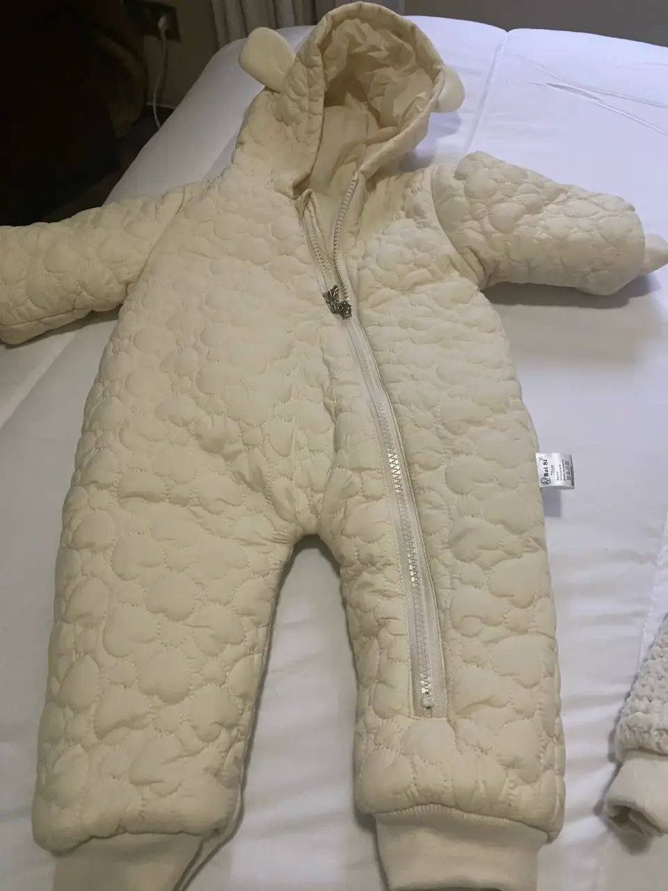 Chaqueta infantil verde estrellada - miniatura 3