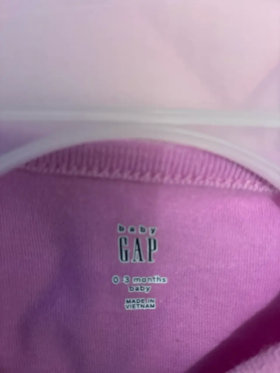 Body bebé GAP morado - miniatura 2
