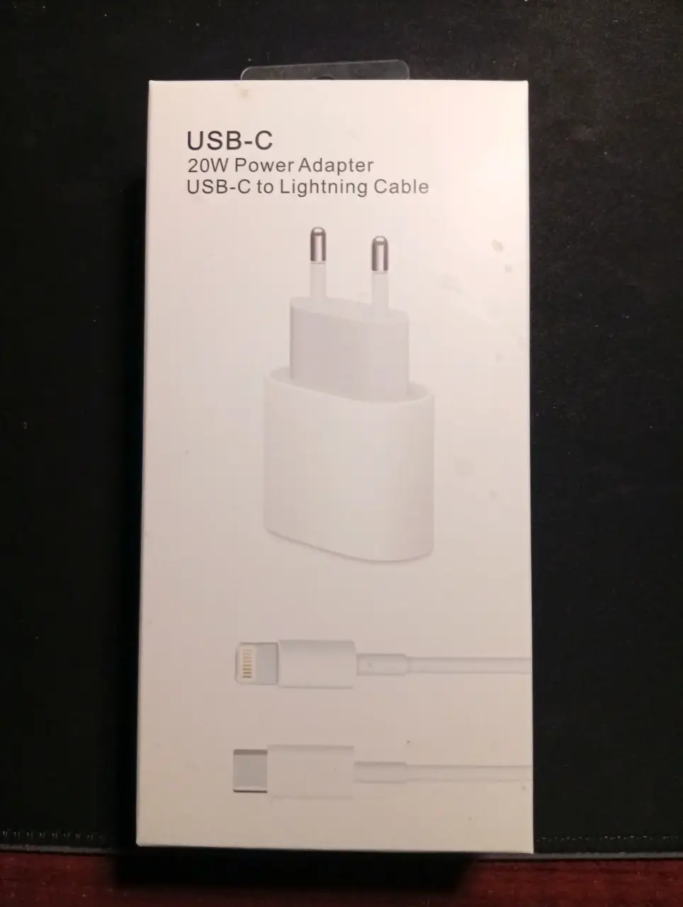 Adaptador de corriente USB-C 20W