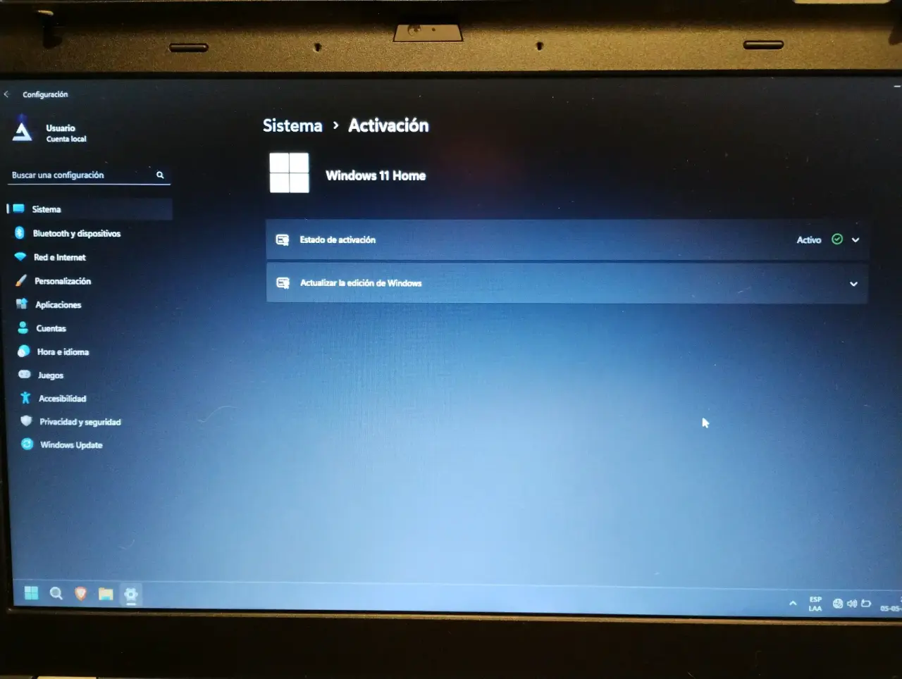 Laptop Lenovo negra usada - miniatura 6