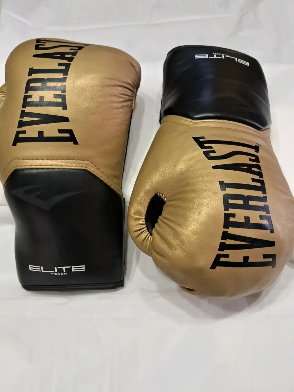 Guantes de boxeo Everlast dorados - miniatura 1