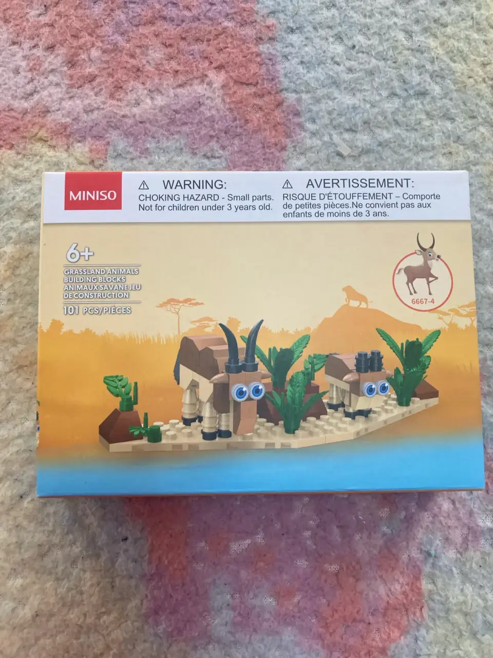 Set de construcción Miniso Safari - miniatura 2