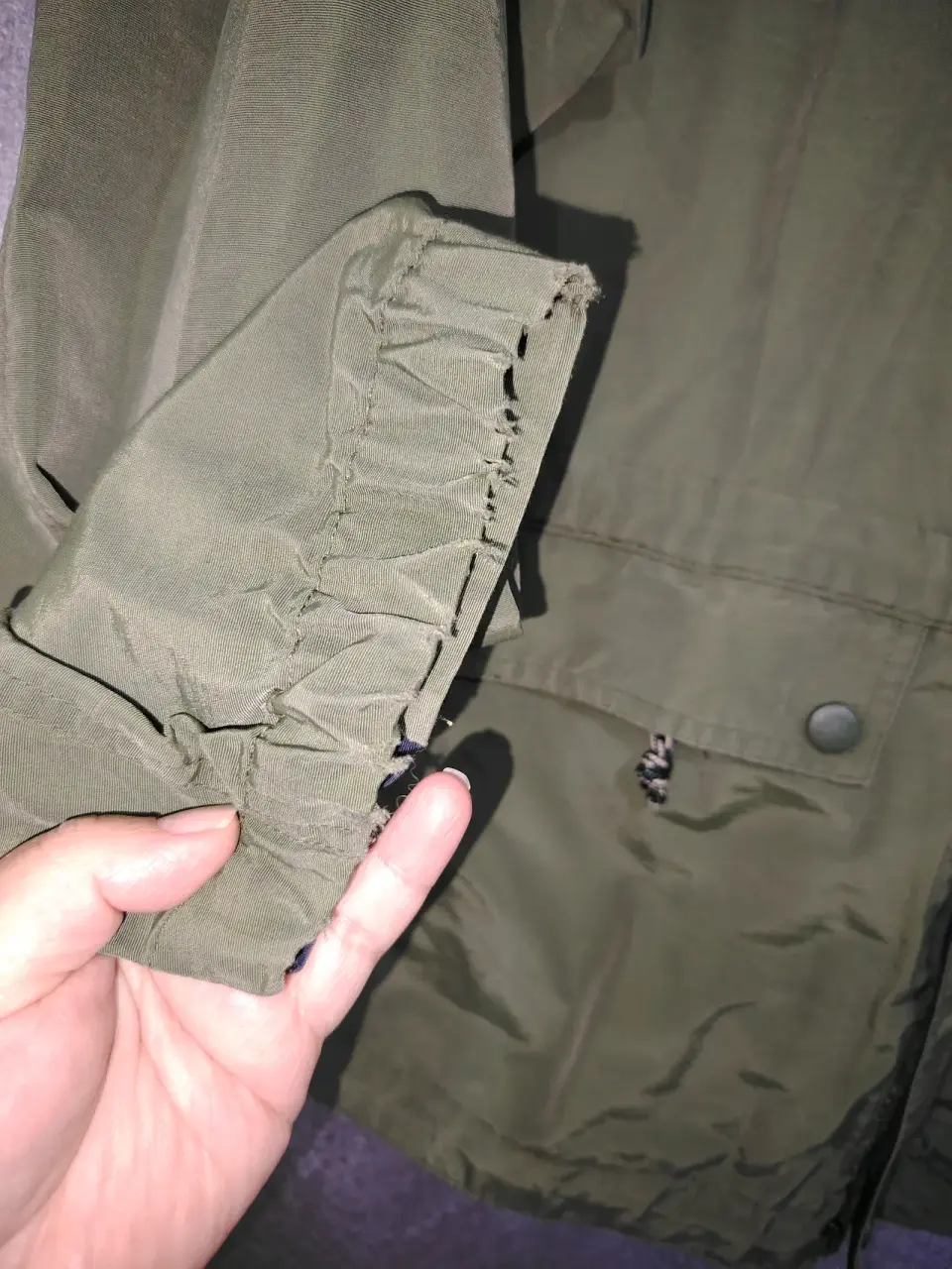 Parka impermeable Timberland verde - miniatura 3