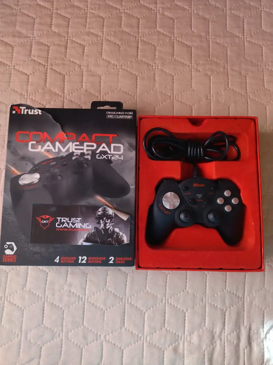 Control Trust GXT 24 negro - miniatura 1