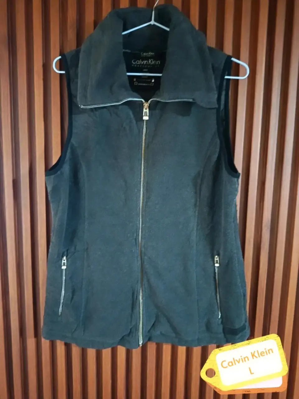 Chaleco polar Calvin Klein gris