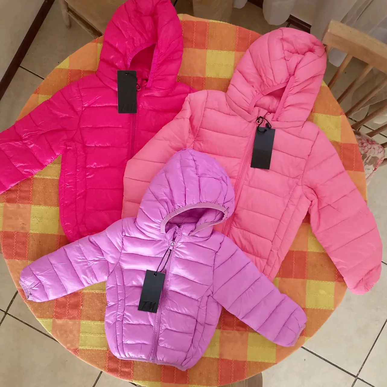 Chaqueta acolchada infantil