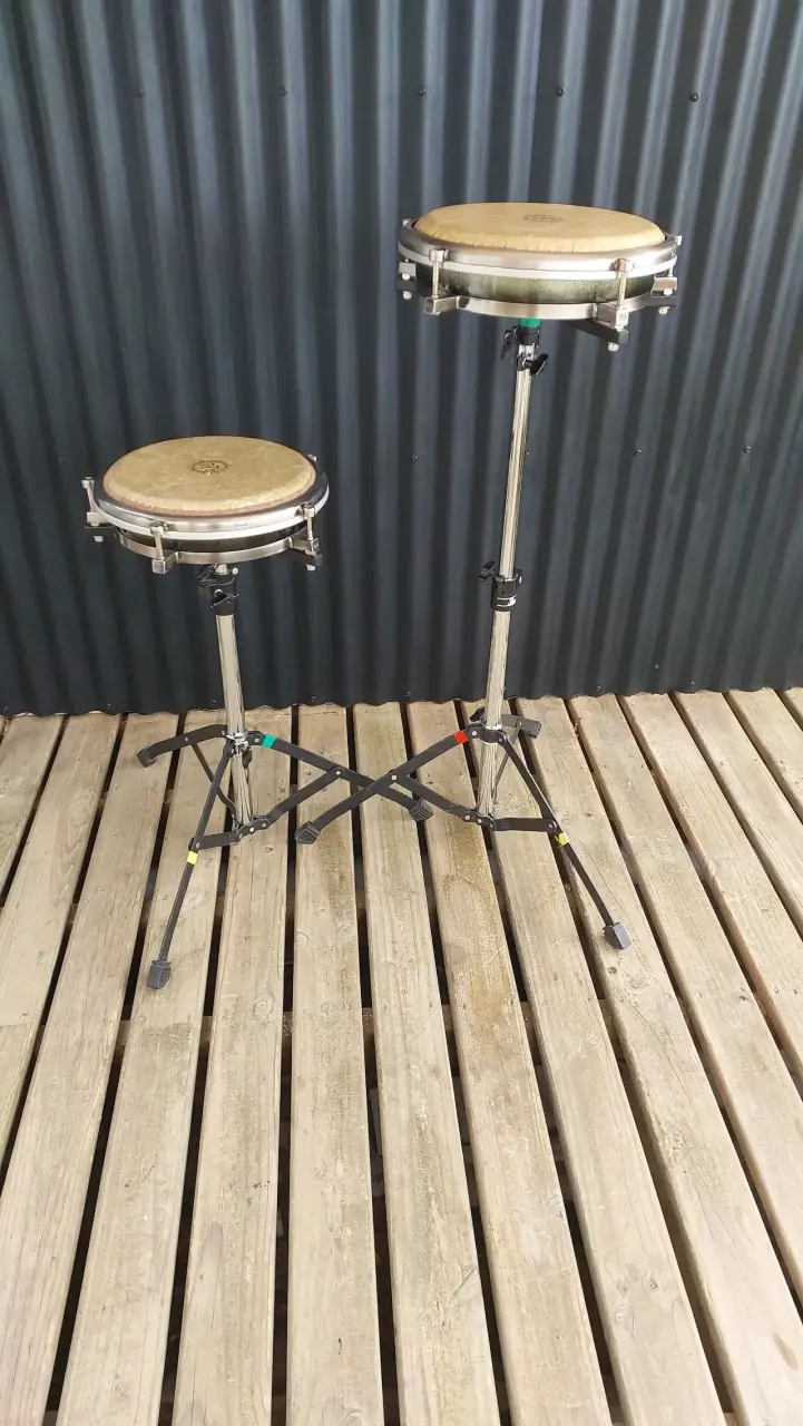 Travel congas PEARL c/atriles y fundas - miniatura 3