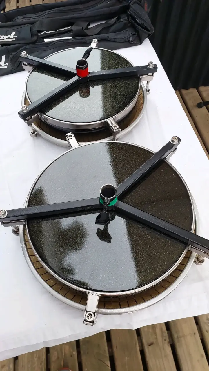 Travel congas PEARL c/atriles y fundas - miniatura 4