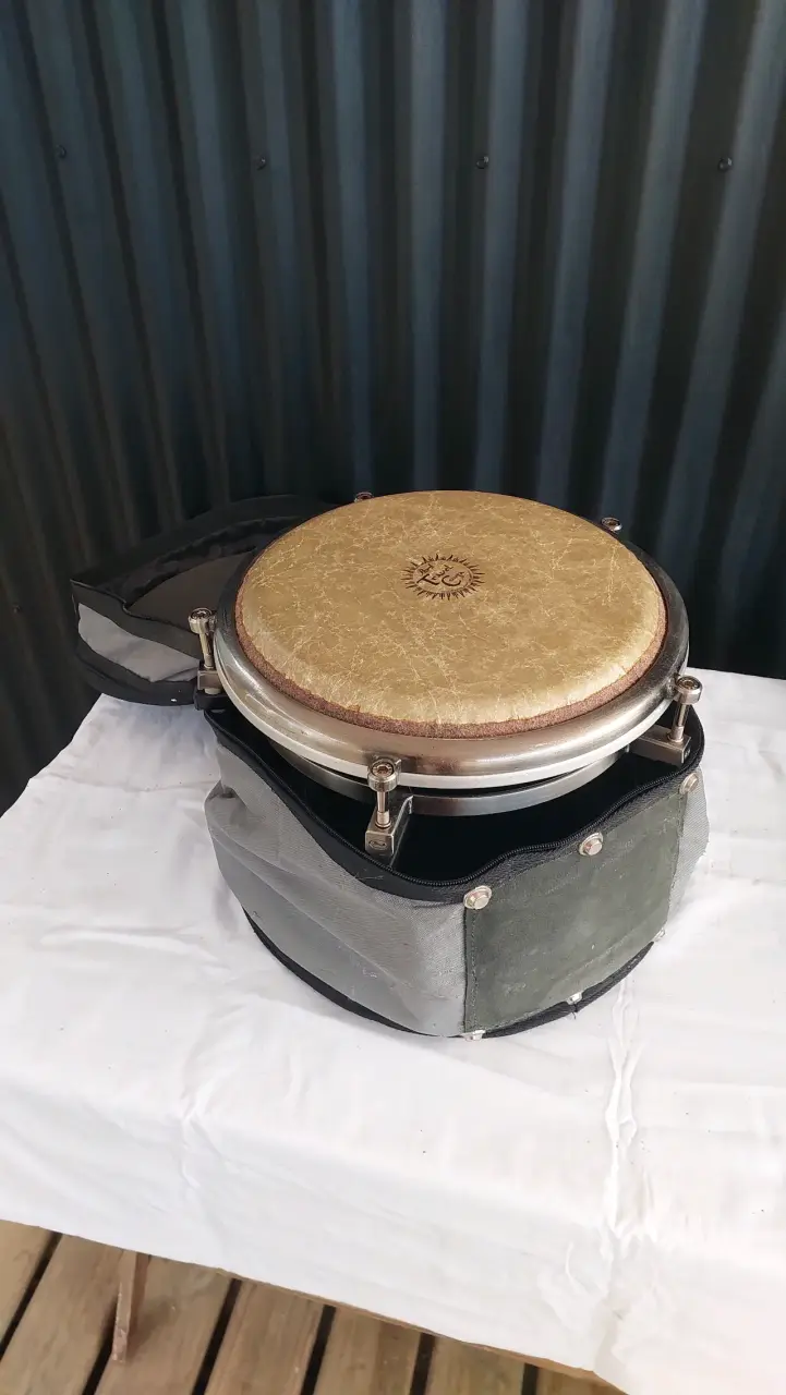 Travel congas PEARL c/atriles y fundas - miniatura 5